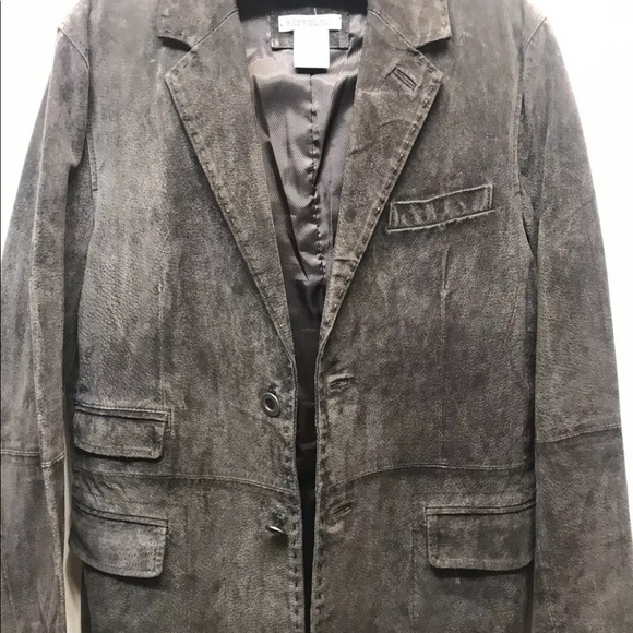 Red Squad Men’s Suede Jacket Choco Brown 1 Buttoned M - Picture 1 of 10